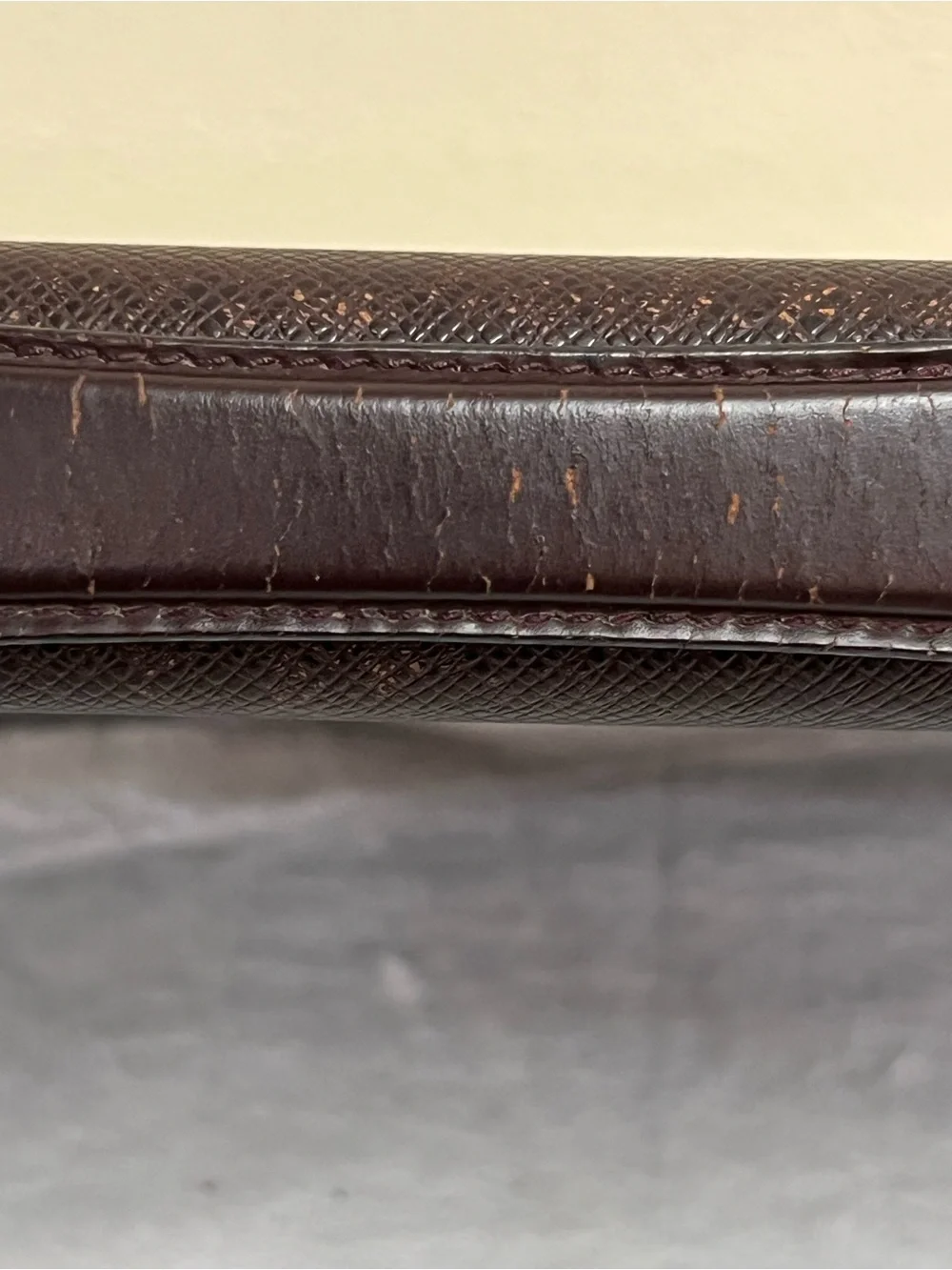 AUTH LOUIS VUITTON SERVIETTE KOURAD TAIGA BRIEFCASE